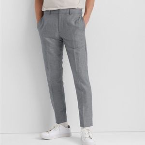 Club Monaco blue linen trouser pants new with tags